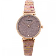 Montre Femme CHTIME bracelet Cuir Rose