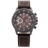 Montre Homme CHTIME bracelet Cuir Marron - vue V1