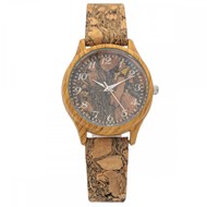 Montre Femme CHTIME bracelet Cuir Marron