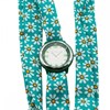 Montre Femme CHTIME bracelet Tissu Vert - vue V1