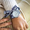 Montre Femme CHTIME bracelet Tissu Blanc - vue V2