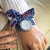 Montre Femme CHTIME bracelet Tissu Bleu - vue V2