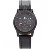 Montre Homme CHTIME bracelet Cuir Noir - vue V1