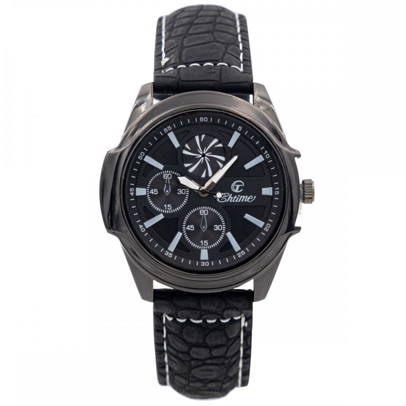 Sublime Montre Homme Silicone Noir CHTIME