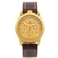 Montre Homme CHTIME bracelet Cuir Marron