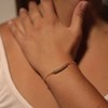 Bracelet Argent Rhodié Diamanté Giulia - vue V2