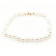 Bracelet perles de culture or 18 carats 4.5/5 mm