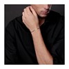 Bracelet Argent 925/000 Maille Figaro Alternée 1+3 - Homme - 21cm - vue V2