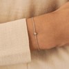 Bracelet souple Agatha Ourse en argent - vue V2