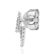 Piercing puce Agatha Eclair argent oxydes