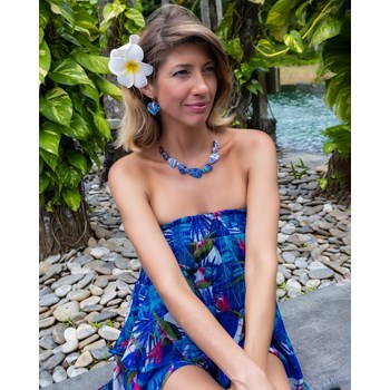 Boucles d'Oreille Coeur Nacre Abalone & Argent 925 | Charme Irrésistible - Aden