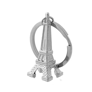 Zilveren Eiffeltoren Frankrijk Parijs sleutelhanger