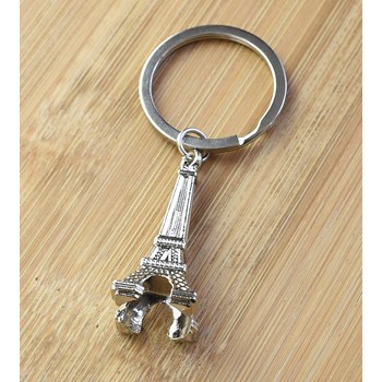 Zilveren Eiffeltoren Frankrijk Parijs sleutelhanger