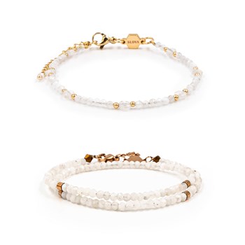 Bracelets Paloma et Lumia en pierres de Lune