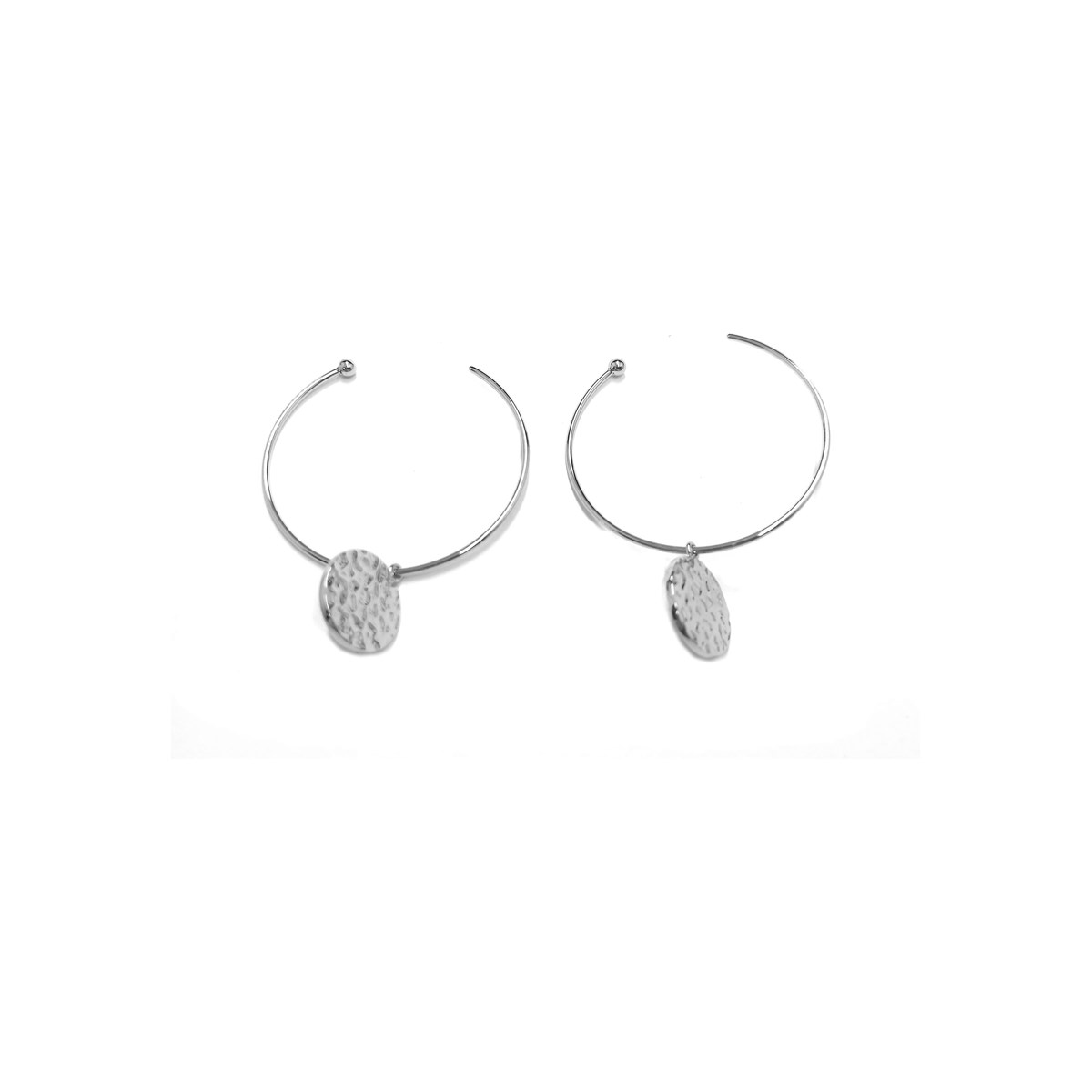 Boucles d'oreilles créoles Margot en Acier 316L