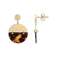 Boucles d'oreilles pendantes Anastasia en Acier 316L