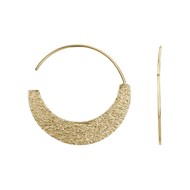 Boucles d'oreilles créoles Aurélie en Acier 316L