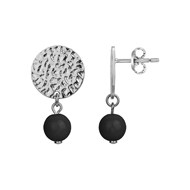 Boucles d'oreilles pendantes Arianna en Acier
