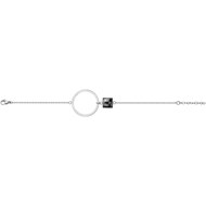 Bracelet souple mono-motif Piper en Acier