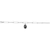 Bracelet souple mono-motif Maria en Acier - vue V1