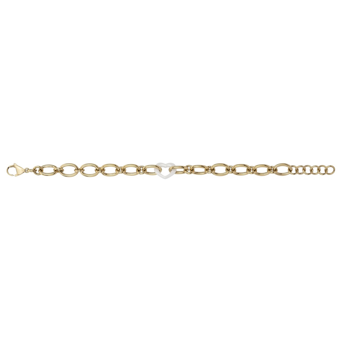 Bracelet souple mono-motif en Acier 316L