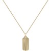 Collier mono-motif Leeroy en Acier 316L - vue V1