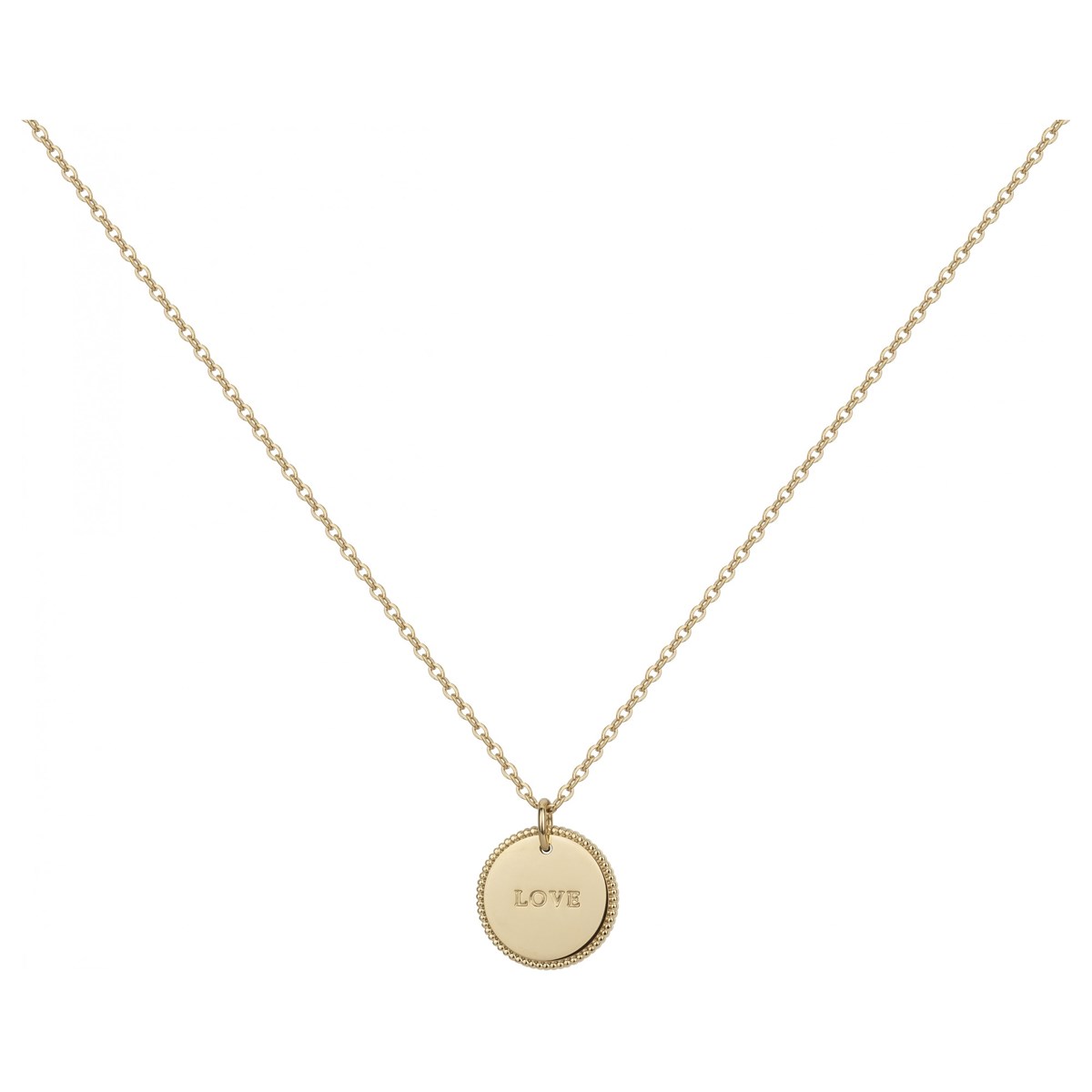 Collier mono-motif Marine en Acier 316L