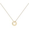 Collier mono-motif Danielle en Acier 316L - vue V1