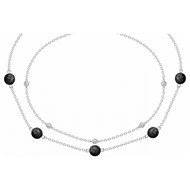 Collier multi-chaînes Ruby en Acier