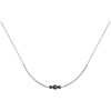 Collier mono-motif Serenity en Acier 316L - vue V1