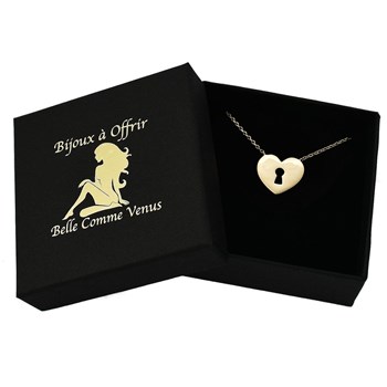 Sleutel tot mijn hart ketting 750 verguld 3 micron