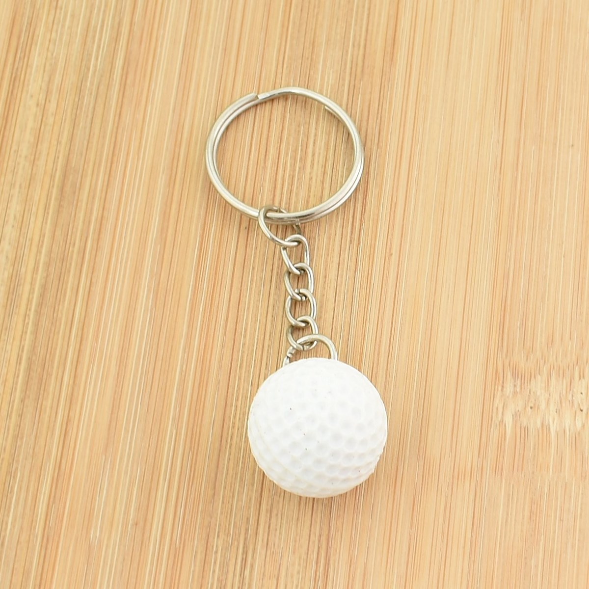 Porte-clés balle de golf blanche - vue 2