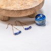 Collier, bracelet et boucles d'oreilles Piana en pierres Lapis-lazuli - vue V5