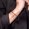 Collier et bracelet Paloma en pierres Grenat - vue V4