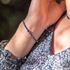 Collier et bracelet Paloma en pierres Lapis-lazuli - vue V3