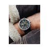 Montre homme japonais meca-quartz chronographe AVI-8 - Bracelet cuir véritable de vachette - Date - vue V2