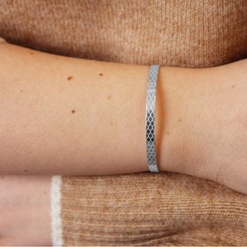 925 zilveren dameslintring - gravure JE T'AIME