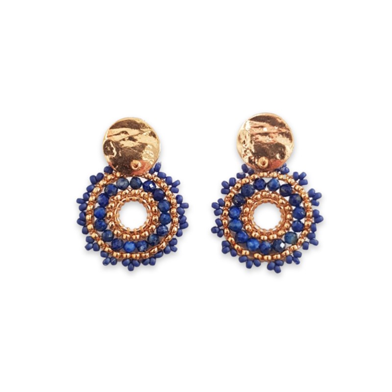 Boucles Inaya Lapis Lazuli