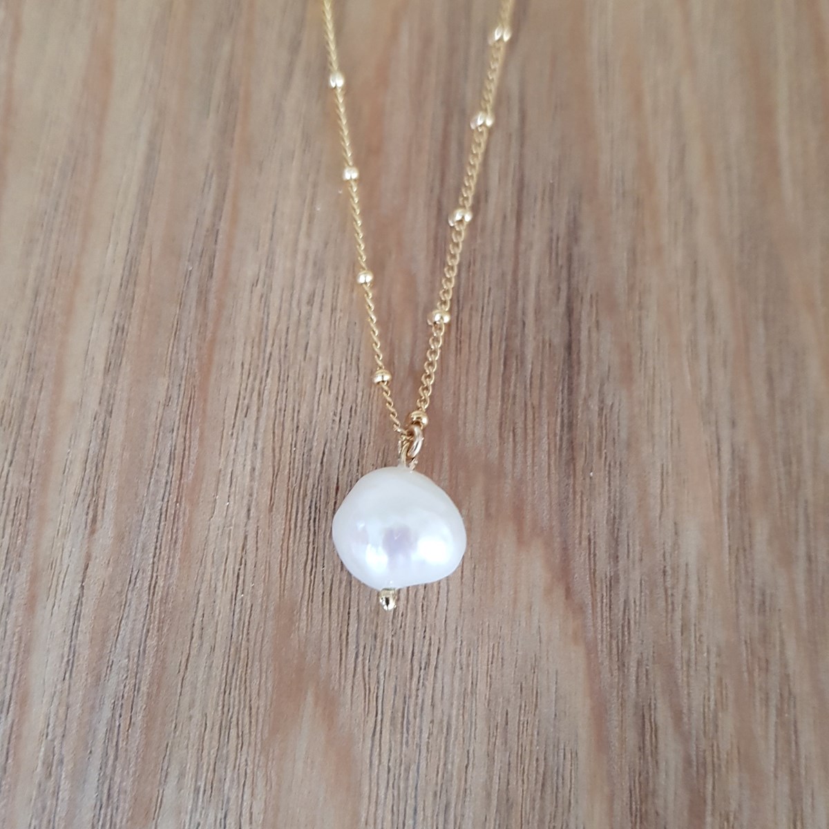 Collier Perle d'eau douce - vue 2