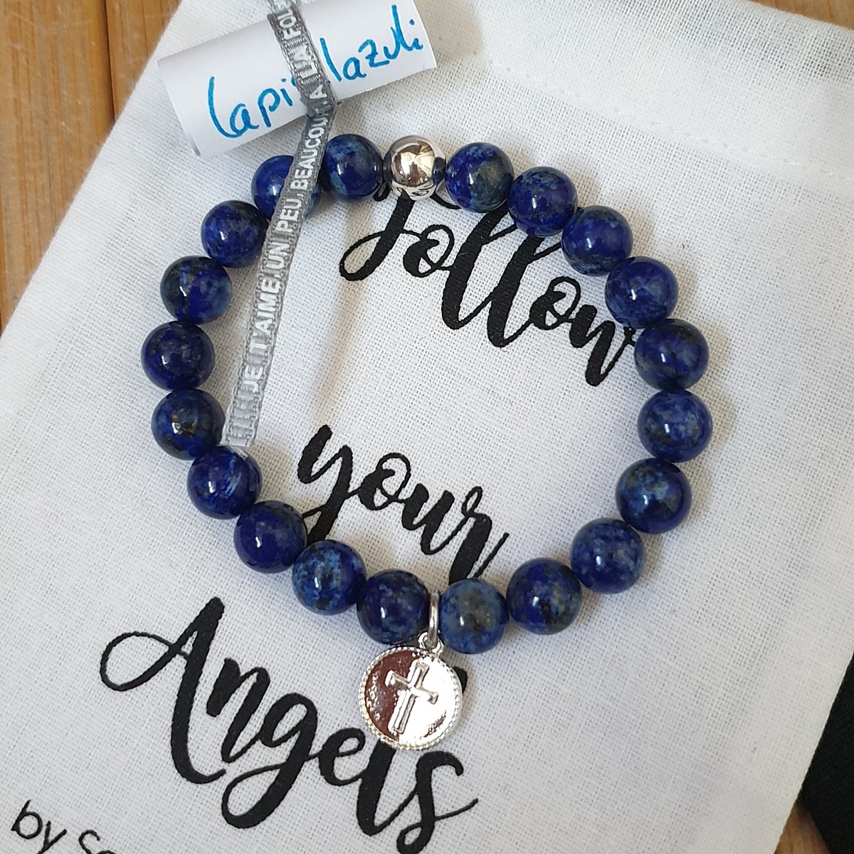 Bracelet lapis lazuli Serenity - vue 2