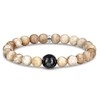 Bracelet Thomas Sabo argent perles jaspe - vue V1