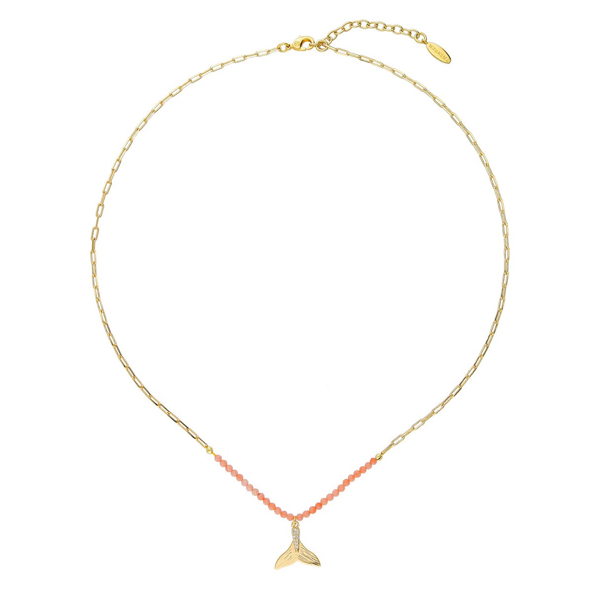 Collier Hipanema Willy corail - vue 2