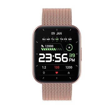 Montre connectée bracelet acier SMARTY TRENDY