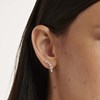 Parure Collier et Boucles d'oreilles PDPaola
argenté - vue V2
