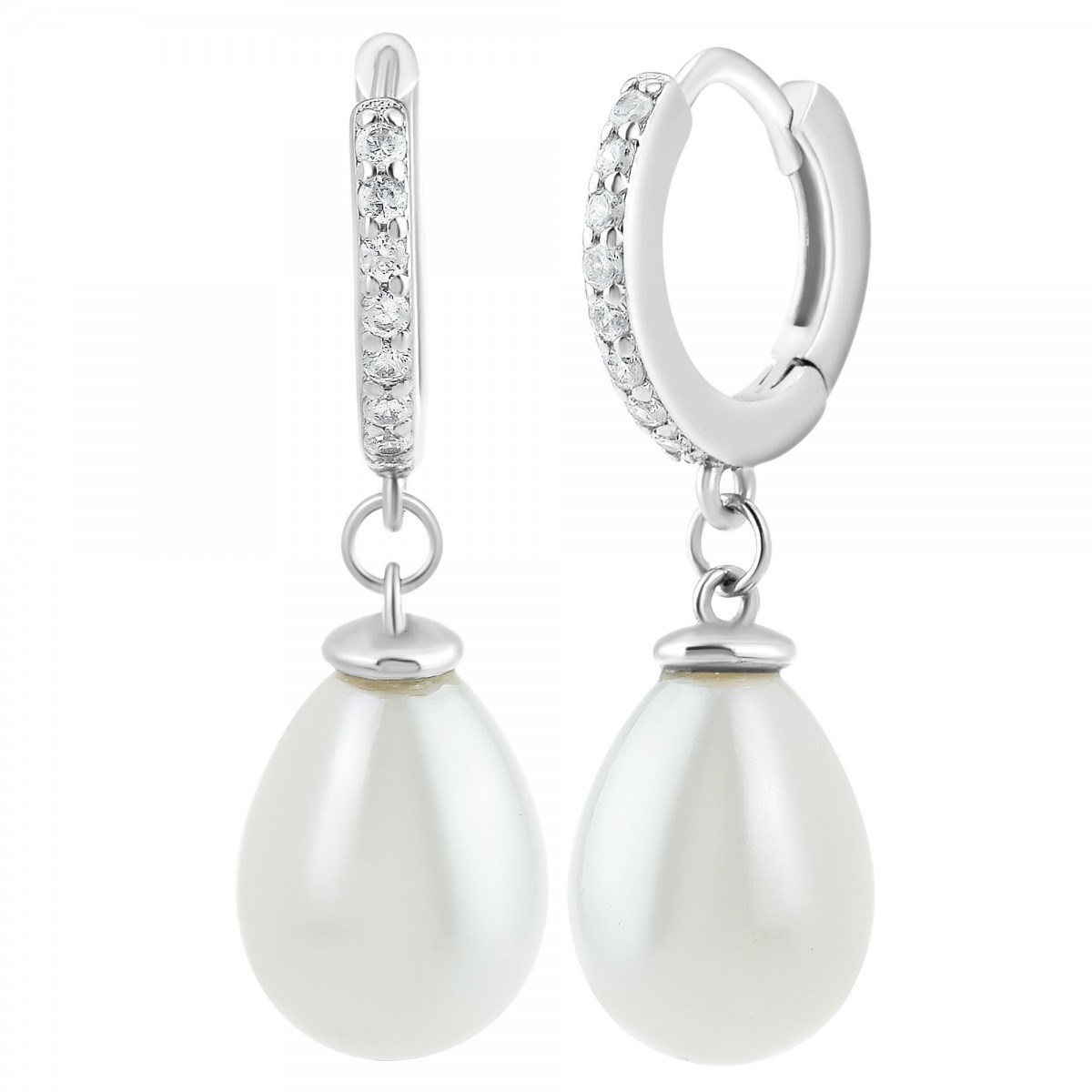 Boucles d'oreilles SC Crystal ornées de Zirconium