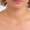 Collier SC Bohème en acier inoxydable - vue V2