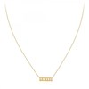 Collier SC Bohème en acier inoxydable - vue V3
