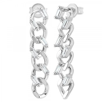 Boucles d'oreilles SC Crystal ornées de Zirconium