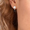 Boucles d'oreilles étoiles SC Crystal ornées de Cristaux scintillants - vue V2