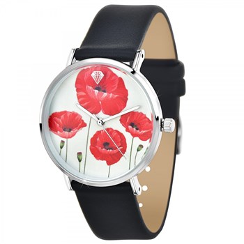 Montre Aicha coquelicot SC Crystal